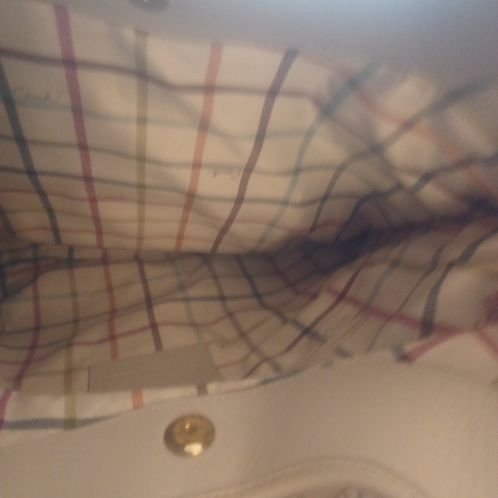 Vintage Rare soft Leather Coach Shoulder Bag that is turned inside out adjustab - Picture 12 of 16